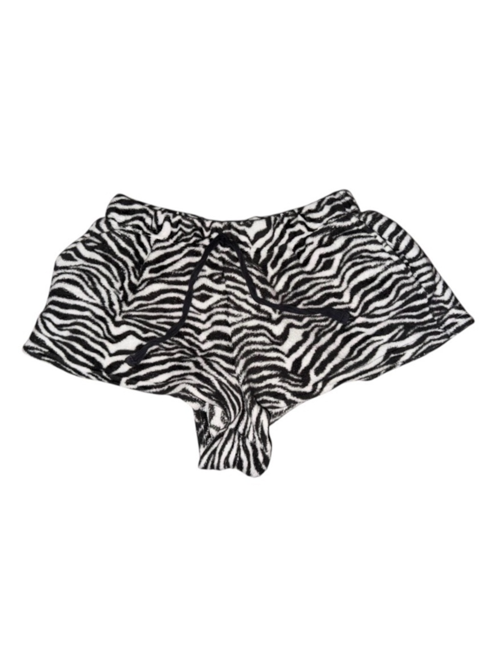 Zebra-Print Women's Lounge Shorts